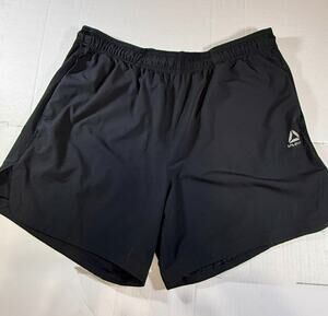 Reebok Men 3XL Athletic Shorts Black Gym Workout Training Active